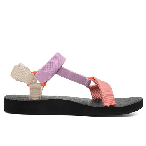 Image of Women's Original Sandals Comfortable Quick-Drying Casual Sport Sandal Walking Hiking Water Sandals With Arch Support 2025