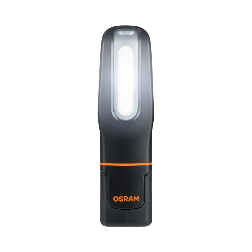 OSRAM LEDinspect MINI250, lampe d'inspection LED, 6000 K, lampe de travail LED rechargeable, magnétique, avec crochet