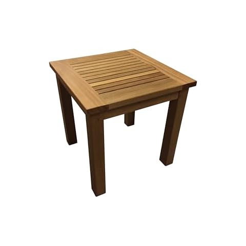 Chiang Teak Mai Side Table, Natural - Small Cover