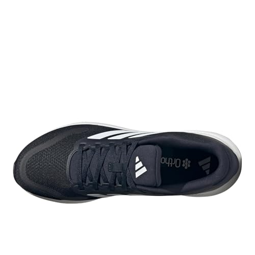 Image of adidas Mens Runfalcon 5 Wide Running Sneakers Shoes - Black