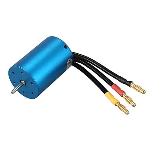 3300KV 540 Bezszczotkowe części silnika do RC Wltoys Model samochodu 1/18 A959 A979 A969 Części gąsienic (kolor: niebieski)