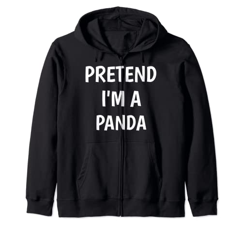 Disfraz de panda para fiesta de Halloween Sudadera con Capucha