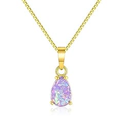 Yellow Gold-Purple Opal
