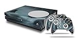 WraptorSkinz Decal Vinyl Skin Wrap Compatible with Xbox One S Console and Controllers - Destiny