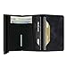 Secrid Unisex Slimwallet Travel Accessory Card Holder Envelope, black, S