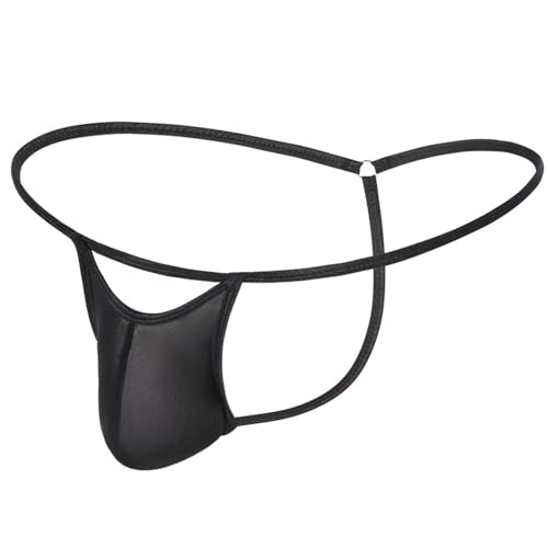 Men's Thong Underwear Hot Low Rise Comfort T-Back G-String Jockstrap Swimsuit Briefs