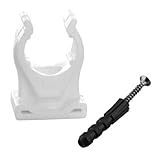 Aus Kunststoff Markenlos 10x Rohrclip Clipser Rohrhalter Rohrschelle Clip / 10 Stück (15-16mm)