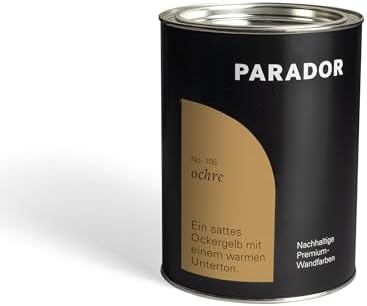 Parador Ochre Wall Paint Ochre Yellow Yellow Brown 2.5 L Sustaina...