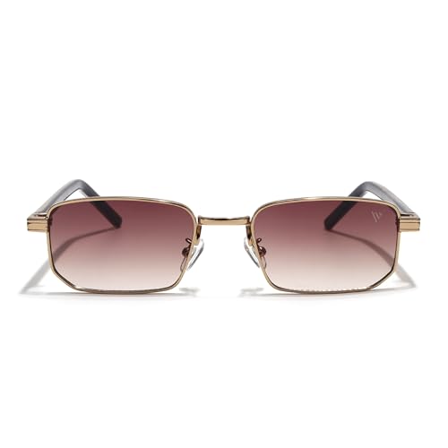 Image of Voyage Rectangle Polarized Sunglasses for Men & Women