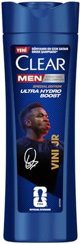 Clear Men Kepeğe Karşı Etkili Şampuan Vinícius Júnior 350 ml — Amazon ürün görseli