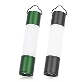 JXE JXO ミニ ledランタン ミニマライト ランタン led 充電式 ランタン Led 充電式ランキング 懐中電灯 モバイルバッテリー キャンプライト アウトドア キャンプ用品 PSE認定済 （ブラック+ミリタリーグリーン）