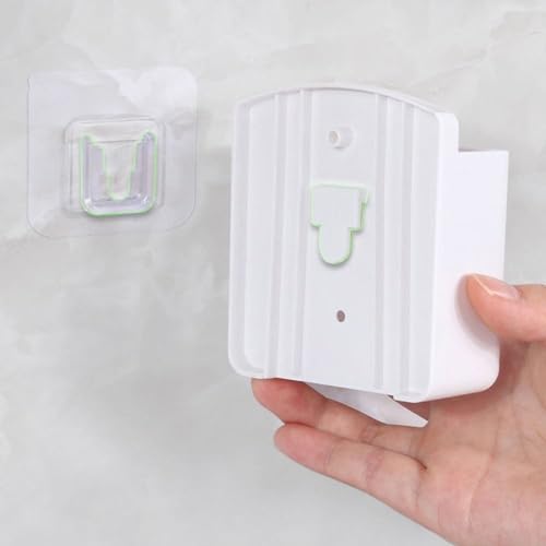 Miniatura 6 de Soporte Para Control Remoto De Aire Acondicionado, Soporte De Control Remoto, Soporte De Enchufe Para Teléfono Móvil, Soporte De Carga Para Teléfono, Caja De Almacenamiento De Montaje En Pared Para El