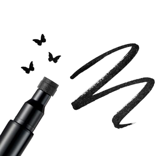 Lottie London Stamp Liner Butterfly Doble Punta Negro miniatura 4