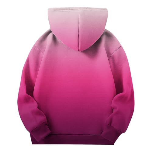 DDAPJ pyju Hoodies for Girls Cute Casual Pullover Tie Dye Long Sleeve Oversized Sweatshirt Tops with Pocket 4-14 Years4