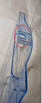 Compatible for Single Door Fridge Compatible Freezer Door (Transparent) 225-260 Liters(/