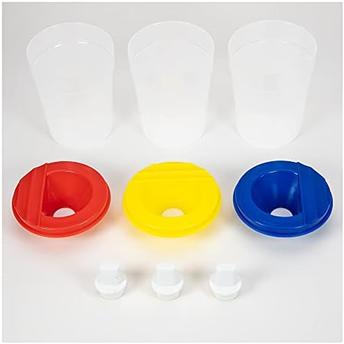 Galt Toys, 3 Non-Spill Pots, Paint Pots for Kids, Ages 3 Years Plus