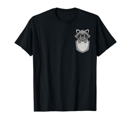 Funny Raccoon Men Women Girl Fun Raccoon T-Shirt