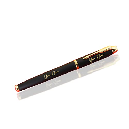 Image of Roshfort customized Personalized Metal Signature Blue Pen With Name Print Engraved Pen Gift for employees,lover,Professional Corporate SEND DETAIL WHATSAPP +91 9631056748