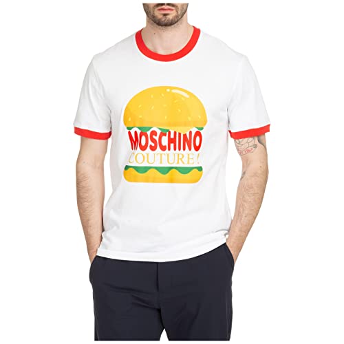 Moschino t-Shirt Uomo Bianco 46 EU