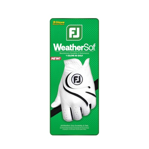 Image of FootJoy Men's WeatherSof 2-Pack Golf Glove