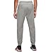 Nike Men's Therma-FIT Tapered Fitness Pants, Dark Grey Heather/Particle Grey/Black, Medium