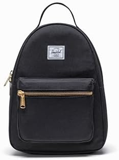 Herschel - Mochila Nova, Negro -, Mini - 9L