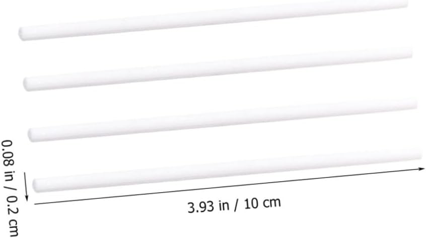 IWOWHERO 40pcs Ceramic Hanging Rods for Pottery and Jewelry Making Refractory Sticks Oxide Tool for Use