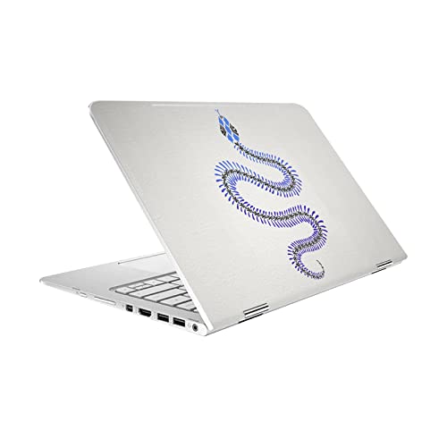 Skin vinyle HP Spectre Pro X360 G2 protection anti-rayure serpent bleu