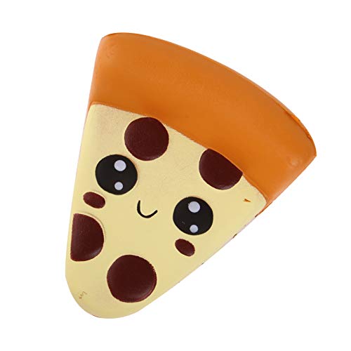 Anboor Squishy Pizza Toy,4.7" Squishies Smore Fast Food Toy,Kawaii Soft Squeeze Toys Stress Ball Adhd Toy For Kid Adults Collection Xtmas Gift Stocking Stuffers #TOP5