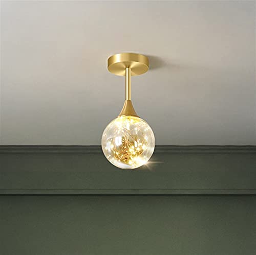 Plafonnier en bronze 4000K pour sublimer l'ambiance de votre cuisine et couloir