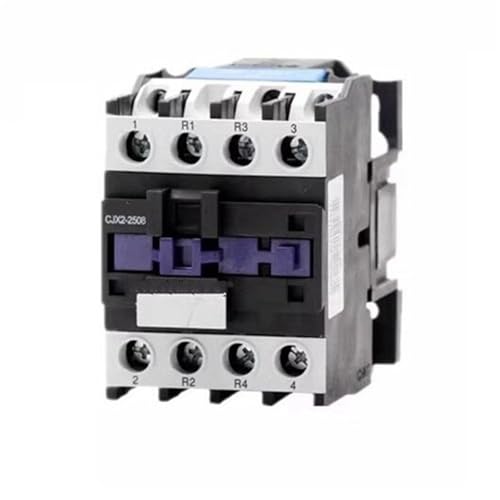 Contacteur électrique industriel CJX2-2508 4 pôles 380V 25A pour rail