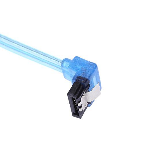 Cable de datos SATA 3.0 50cm con conector recto y en ángulo miniatura 2
