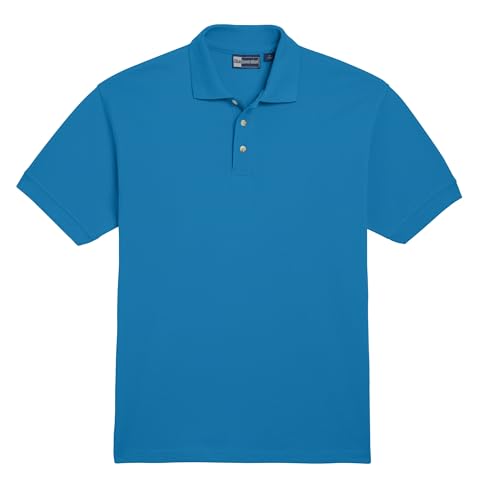 Blue Generation BG2201 Polo para hombre de algodón pique manga corta miniatura 4