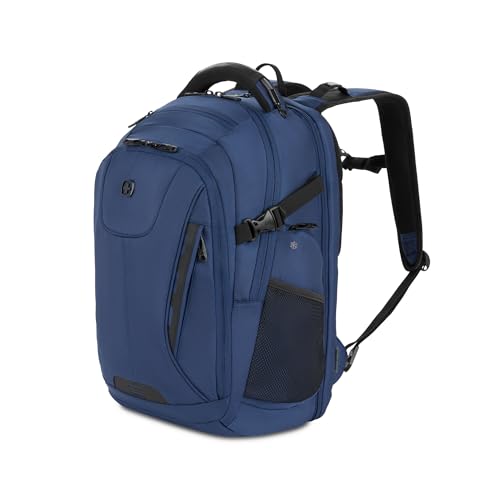 Image of SwissGear 5358 USB ScanSmart Laptop Backpack. Abrasion-Resistant & Travel-Friendly Laptop Backpack Exclusive Bundle with Lock
