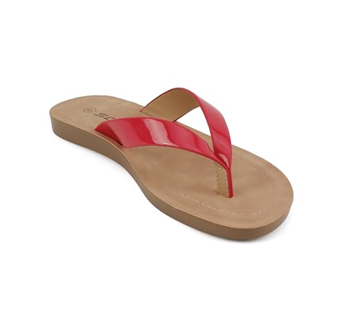 Image of Soda Shoes Women Flip Flops Basic Plain Slippers Thongs Sandals Strap Casual Beach Ella-S