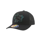 San Jose Sharks NHL Officially Licensed Youth Adjustable Snapback Hat Dakota Black Element