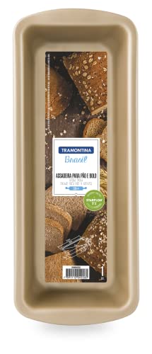 Tramontina 20069730 Forma para Pão e Bolo de Alumínio com Revestimento Interno Antiaderente, Vermelh