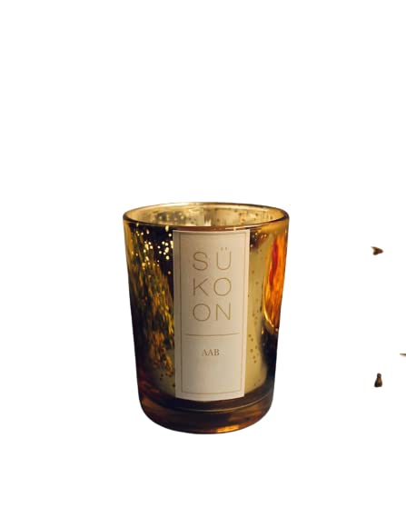 Sükoon Golden Jar Candles - Scented (Ulfat)
