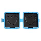 Generisch Microwellen-Sandwichmaker - Leichte Mikrowellen-Kochform - Mikrowellen-Crisper-Schale,für Frauen, Männer, Jugendliche, Erwachsene, Büro, Wohnung, Küche, Restaurant