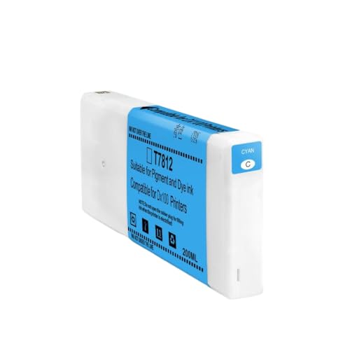Cartouche T7812 Cyan pour Frontier DX100 garantissant des couleurs durables