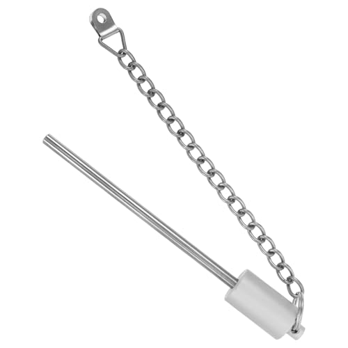 Parliky Chaîne de Fixation pour Parasol d'Extérieur en Métal, Pièce de Rechange pour Chaîne de Goupille, Sangle Stabilisatrice Robuste pour Parasol de Terrasse et Jardin, Accessoire