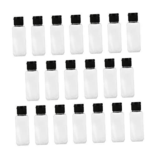 Housoutil 20 Piezas botella de alcohol en spray 5ml 0 botellas de viaje dispensador de acondicionador de champú botellas exprimibles para líquidos botella recargable vacía botella vacía