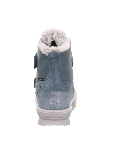 Girl's Modern Snow Boot, Blau 8000, 10 UK Child Wide3