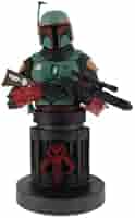 スターウォーズ　ボバ・フェット　スマホ＆コントローラースタンド Amazon.com: Cableguys Boba Fett The Mandalorian CableGuy