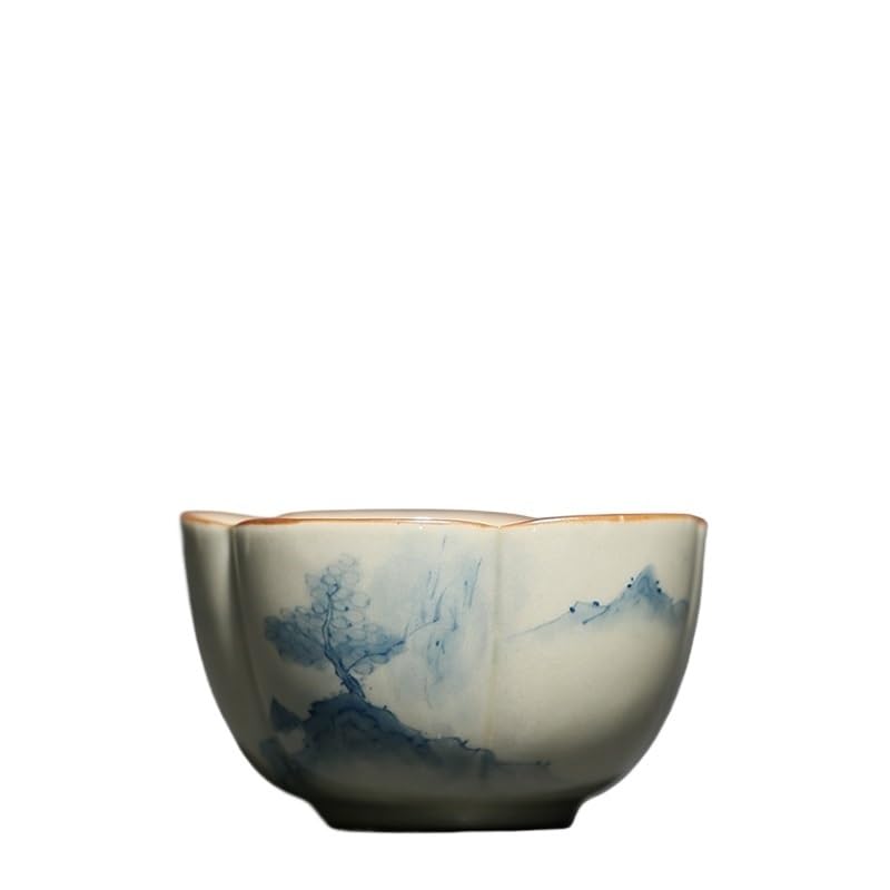 Tazas de té de cerámica china NASTYA para relajarse en casa con un café o infusión retro