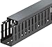 Thomas & Betts TY2X2NPB6 Duct, Narrow Slot, 2" x 2", Black (Pack of 120)
