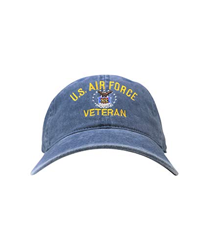 Don't Thread On Me D.T.O.M. US Air Force Veteran Dad Hat (Navy)