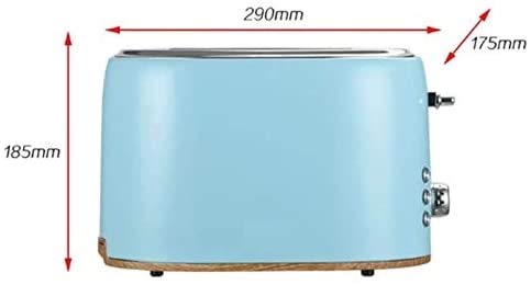 LKNJLL 2-Slice extraweite Schlitz-Toaster, Square – Bild 3