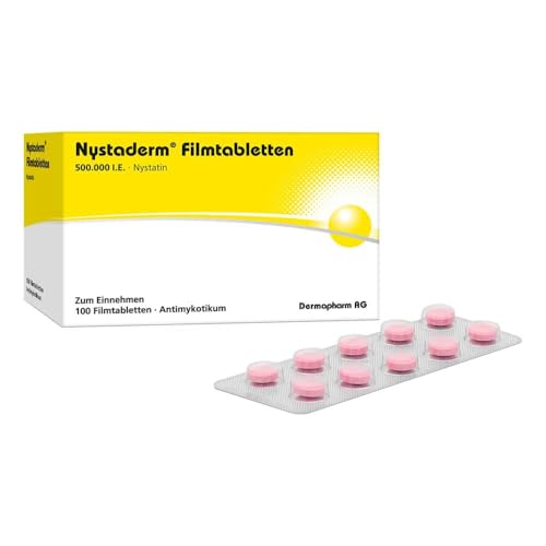 Nystaderm Tabletten 100 Stück gegen Pilzinfektionen