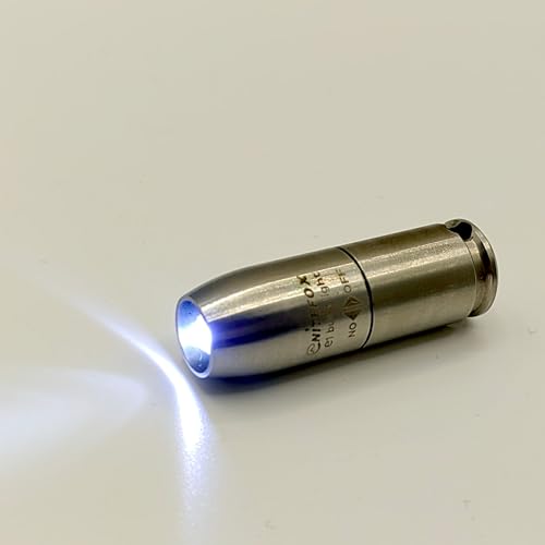 e1 Mini Llavero Micro Pequeño Flaghlight Luz Brillante Largo Negro - Imagen 27 de 39